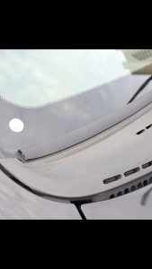 Gioăng Cao Su Màu Đen Dưới Mặt Trước 1.7 Mét Dải Bịt Kín Kính Chắn Gió Thông Dụng Gioăng H bên ngoài kính lái