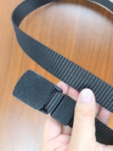 เข็มขัดเด็กแบบใหม่ทหารใช้ได้ทั้งชายและหญิงหัวเข็มขัดไนลอนกลางแจ้งยุทธวิธี Canvas-90cm ล่าสุด