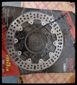 300mm Wide Front Disc & MXKing Bracket: Enhancing Your KTZ PSM & Yamaha MX King 150