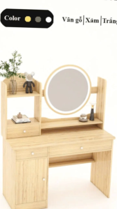 FREESHIP HCM - Bàn Trang Điểm Gỗ MDF Nội Thất Phòng Ngủ Tatana BTD016 - có thiết kế theo yêu cầu