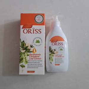 Sữa tắm ngừa mụn Oriss giúp ngăn ngừa mụn mới làm sạch sâu lỗ chân lông - Chai 300ml