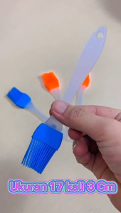 KWE 5PCS Silikon Tahan Panas Kuas Mentega Oles Kue Silicon Brush Serbaguna Grill Basting Brush Oil Brush