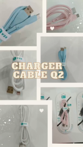 V2S Q2 3A Charging Data Cable Fast charger For Micro / for iPh / Type-C