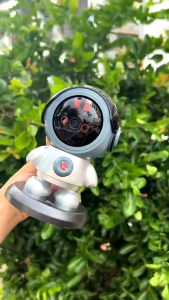 กล้องวงจรปิดไร้สาย 5MP อินฟาเรด มองเห็นในที่มืด พูดสนทนาได้เสียงคมชัด หมุนผ่านแอพ icam365