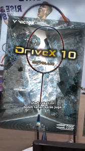 VICTOR DriveX 10 Metallic Badminton Racket DX-10M