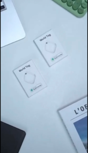 Wireless Smart Tracker Anti-lost Alarm Tracker Key Finder Child Bag Wallet Finder Pet Positioning Tag Tracker Anti Lost Alarm Tag Pairs with Find My (iOS only)