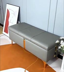 Shoe Change Stool Multifunctional Household Entrance Door Storage Clothing Store Shoe Cabinet Rectangular Bedside Storage Sofa Stool