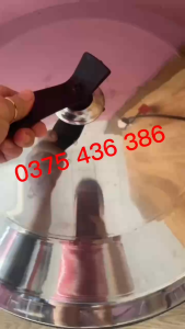 Nồi hấp bánh baoxôihải sảnrau củ quả size 52cm 3 tầng chạy điện(có cảnh báo chống cháy hết nước)