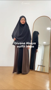 Jamise | Givana Dress - Abaya 2 Warna