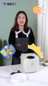 SG【READY STOCK】Smart mini rice cooker Household small multi-functional rice cooker reservation time dormitory 2-3 people do not touch the rice cooker