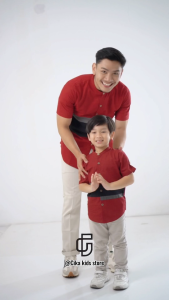 Kurta RAYAN COUPLE / Kemeja ayah anak terbaru 2025 / Koko ayah & anak 100% cigaret / CIKA KIDS STORE