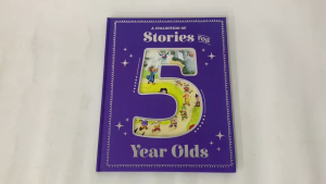 Stories For Kids Age 5 Year Olds Hardcover Collection to Read Classic Fairy Tales & Rhymes (96pgs)