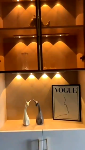 Lampu LED Senror Gerak 3 Warna LED Motion Sensor / Lampu Tempel LED Rechargeable Sensor / Lampu Sensor Otomatis Smart LED