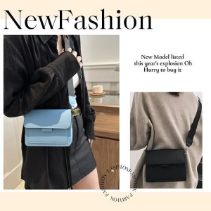 Nqshop รุ่นนี้เลย กระเป๋าเเฟชั่้่นเกาหลี ทรงสีเหลี่ยม สินค้าดูเรีบบหรูดูเเพง ดูดีมีระดับ สะพานข้างสุดกิ๊บเก๊ จุของได้หลากหลาย กดใส่ตะกร้าได้เลย ก่อนสินค้าหมด