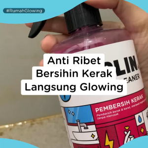 POPLIN PEMBERSIH KERAK - STAINLESS KAMAR MANDI KACA 250ML