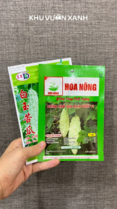 Hạt giống Khổ qua Bạch tuyết (Mướp đắng trắng) - Gói 1gr - Trồng quanh năm