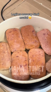 【12 CAN】Mr.Squirrel Luncheon Meat Net.Wt 198g high Meat content Mix of Chicken & Pork