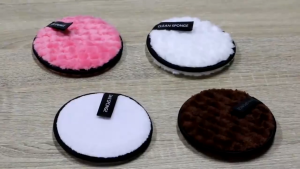 Microfiber Face Cleansing Puff Makeup Remover Sponge Reusable Washable Beauty Tool Skin Care Facial Span Cuci Muka