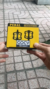 Pedal Bàn Đạp Xe Đạp Thể Thao Chính Hãng GOCY 4 Bạc Độ Bám Tốt Chống Trơn Trượt
