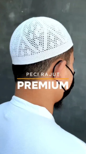 Peci Rajut Yaman Saudi Bangladesh Premium Lokal Kopiah Hat Sulam Melleonlain Bukan Mikihat
