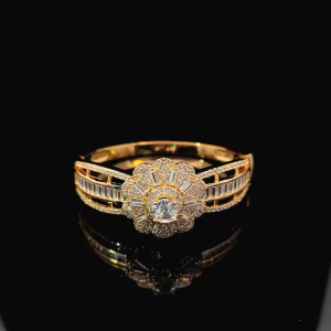 V587 Vòng tay nữ thiết kế bền màu đính đá CZ cao câp UHA