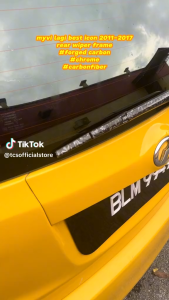 TCS CAR REAR WIPER FRAME GARNISH ACCESSORIES ALZA ARUZ AXIA MYVI X50 YARIS CRV