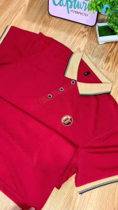 【READY STOCK】ProMan  ice silk Polo t shirt sulam Business berkolarmen baju polo lelaki kemeja lelaki Lengan pendek商务风男士刺绣polo短袖