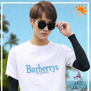 PM1988🧡พร้อมส่ง 💯 ปลอกแขนกันแดด หลายสี แขนเสื้อ ผ้าละเอียด กันแดด UV ใส่ได้ทั้งชายและหญิง ปลอกแขนกันuv