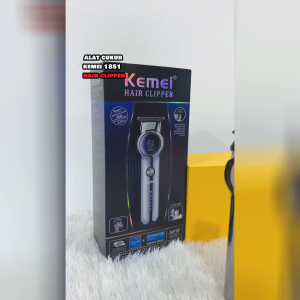 Alat Cukur Kumis Elektrik Cas / Manual Hair Trimmer KM 1851 / Kemei KM-1851 Fast Charging Type C