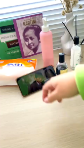 Kotak Tempat tissue meja office desk organizer anti selip / Tempat Tissue Meja Rak Penyimpanan Multifungsi Remot Kotak Tissue Kotak Tisu / Kotak Tissue Tempat Tisu Estetik Angela