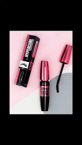 [In stock] Waterproof and sweat-proof mascara lengthening and curling mascara eyelash extension black silk fiber mascara