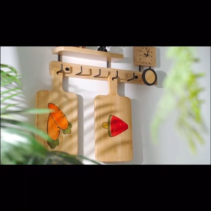 3pcs set wooden chopping board personalized wooden pizza board charcuterie board tray steak serving board paddle chopping board for restaurant kitchen cutting board sangkalan na makapal antibacterial chopping board with tray baking supplies and equipment