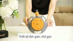 Đầu vòi phun nước tưới cây Lebenlang LBL3369 gồm 8 kiểu phun nước đa dạng khác nhau thiết kế tiện dụng - hàng chính hãng