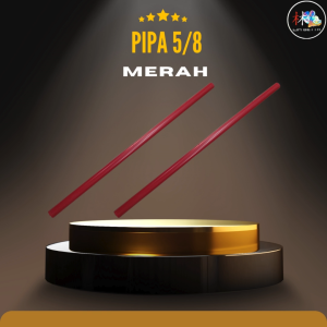 (MERAH) PIPA AQUARIUM MERAH 5/8 / PIPA AQUARIUM UNDERGRAVEL