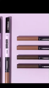 Mee Draw 2 Dip 3in1 Eyebrow kits / ดินสอเขียนคิ้วหัวเรียวเล็ก 2 มม. / มีทั้งหมด 2 เฉดสี*