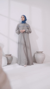 Gamis Nibras Lite 002 Katun Busui Friendly