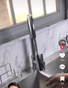 Vòi rửa chén nóng lạnh dây rút hàn quốc cao cấp thân đồng C-018 mạ Crom Niken sáng bóng - Bảo hành 5 năm