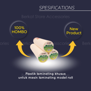 Plastik Laminating Roll Film Hombo Matte
