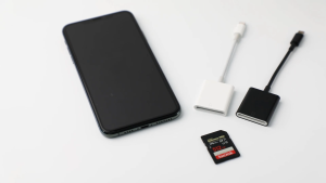 SD Card Reader for iPhone iPad: Lightning to Micro SD/Tf Memory Card Trail Game Camera Viewer Adapter for iPhone XS/Max/XR/X/8 Plus/8/7 Plus/7/6s/6Plus/5s iPad Mini/Air/Pro Plug & Play No App Required