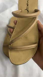 Anora Sandal Kulit Wanita CMT Slop Balon Fluppy Terbaru Kekinian Selop Jelly