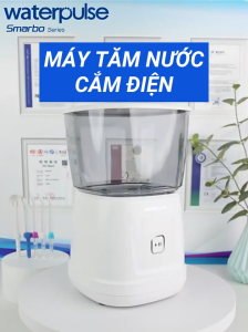 Máy tăm nước gia đình cắm điện Waterpulse bền bỉ mạnh mẽ không lo ẩm mạch điện tiêu chuẩn Châu Âu