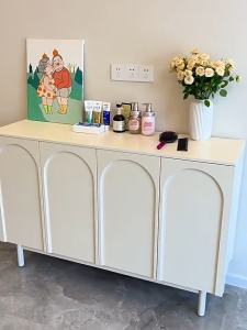 ตู้ใส่รองเท้า ตู้รองเท้า ตู้เก็บรองเท้า ขนาด 100/120/140cm ดีไซน์เรียบหรู Luxury จัดเก็บได้เยอะ30คู่+ ดีไซน์เรียบง่าย ประกอบง่าย เก็บเงินปลายทางได้