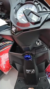 Gantungan Barang Motor Model Bulat Lipat CNC Fast Bikes Universal Nmax Aerox Lexi Mio Beat