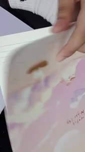 【1-3 Days Delivery】 Kawaii Design A5 Car Line Diary Notepad Student Simple Notebook 40 Sheets Stationery Wholesale Notebook