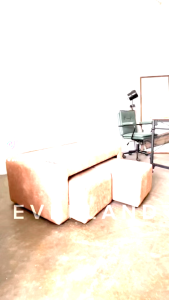 Everland Coffee Table with Movable Stool Meja Kopi Stool Kerusi Coffee Desk Meja Kecil Kopi Coffee Living Room