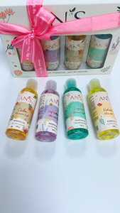Combo Sữa Tắm Tinh Dầu ANSw (Refreshing và Calm) 100g x 2 - Dạng Gel - Mini Du Lịch