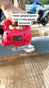 EDON ED7-3555 Mesin Jigsaw Jig Saw Gergaji Kayu Mesin Termurah