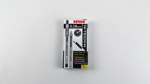 Ballpoint Kenko 1Box isi 12pcs Pulpen Gel HiTech H 0.28mm Pena Soft
