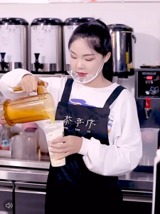 RC-Global Mask / F & B Mask / Mouth Shield / Canteen Mouth Shield / Anti-slobber Clear Plastic Mouth Face Cover / For Restaurant / Hawker Center (10 pcs per box)