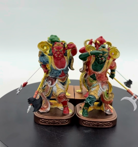 CHOP TAN LAM HIN Chinese Buddhist God 陈南兴/站圆座顺风耳/千里眼